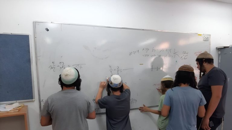 שיעור מתמטיקה